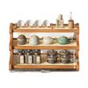 Suporte de Armazenamento de Mesa Suporte para Copos Bancada de Mesa de Jantar Estação de Trabalho Copo de Água Xícara de Café Conjunto de Chá Mesa Porta-Copos Pequeno
