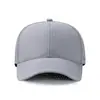 Gorra de béisbol para golf de color sólido de verano, gorra de red impermeable con perforación láser, gorra para hombre y mujer, gorra de béisbol personalizada de secado rápido