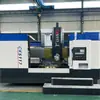 Mecanizado de brida para energía eólica torno vertical CNC torno vertical CNC CK5117 torno vertical CNC totalmente protegido con estructura de alta rigidez