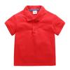 2026 Nueva Camisa Polo de Manga Corta para Niños, Camiseta de Nuevo Estilo para Verano, Camisa Polo de Algodón de Color Sólido Unisex para Niños