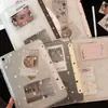 Funda protectora desmontable Y-fold con patrón de estrellas a pantalla completa adecuada para iPad Air 8, mini 6, nuevo Air 7/6/5