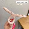 Horquilla para el cabello para mujer, con forma de cuchara trasera, pinza grande para el cabello, accesorios para la cabeza, pinza de tiburón para recogido de nicho de alta calidad, 2024, nueva horquilla