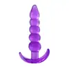 Perlas Anales de Silicona Tapón Anal de Metal Dediles SM Erótico Coqueteo Productos de Salud Sexual para Adultos Hombres Cadena