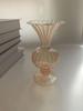 Vaso de vidro de grande diâmetro vintage francês ins Style Vaso de sala de estar Desktop Home Decoration