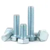 Tornillos Externos Hexagonales de Alta Resistencia, Galvanizado en Frío, Gb/5782, Rosca Completa y Media Rosca