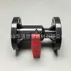 Válvula de Bola con Brida de UPVC Dn150 Gris 6 Pulgadas Válvula de Bola con Brida Industrial de PVC-U Válvula de Bola con Brida 160Upvc