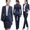 Inverno Novo Vestido de Negócios Vestido Vestido Terno Moda Feminina Coreano Slim-fit Feminino Hotel Esteticista Roupas de Trabalho
