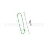 Alfiler de Acero Inoxidable Marca de Suéter Pin Grande Suéter Anti-Desbloqueo Hebilla de Aluminio Colorida Pin de Tejer Hebilla de Lana Pin