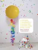Decoración de fiesta de cumpleaños con globos coloridos de 36 pulgadas, fondo de pared decorativo para fotos de bebés y niños