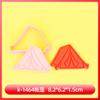 Série Exterior Molde de Biscoito Tenda Desenho Animado 3D Molde de Biscoito Argila DIY Mochila Simulação Molde de Biscoito