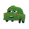 Charms de Sapato Fofos Temáticos de Carros de Desenho Animado Mais Vendidos Transfronteiriços-Acessórios Decorativos Removíveis de PVC