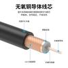 Cable Coaxial Syv50-3-1 50 Ohms 50-5-9Rg58 Cable Alimentador Doblemente Blindado 50-7 Cable de Radiofrecuencia de Alta Frecuencia para Intercomunicador