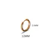 Significado-Pendientes Europeos y Americanos de Acero Inoxidable Gd Lanzados, Pendientes de Alambre Redondo, Joyería de Moda, Pendientes de Acero de Titanio, Pendientes, Fabricantes de Joyería en Stock