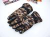 Luvas de esqui camufladas para outono e inverno, com forro de fleece espesso, fabricantes, luvas de equitação infantis à prova de vento, moda, fornecimento de bancas