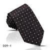 Corbata Rayada para Hombre Camisa Profesional de Negocios de Alta Gama Azul Azul Marino Anudada a Mano Corbata de 8cm Shengzhou Lista para Enviar
