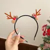 Pinza para el Cabello de Astas de Reno Navideñas Europeas y Americanas Tocado Doble Pinza 2026 Nueva Pinza Lateral para Niños Pinzas Laterales Pequeñas Diadema Venta al por Mayor