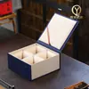 Juegos de Té Cerámicos de Taza Única y Múltiples Tazas, Tazas de Té, Tazas de Degustación, Cajas de Regalo, Juegos de Tetera de Arcilla Púrpura de Taza Doble, Juegos de Cuatro y Seis Tazas, Cajas de Brocado Hechas a Medida