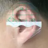 Parches de Gel de Silicona Impermeables para Orejas, Cubiertas para Orejas para Bañarse, Protección para Orejas para Bebés al Lavar el Cabello, Cubiertas para Orejas Anti-Agua para Adultos y Niños al Nadar
