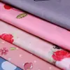 Tela oxford de cuadros de cuatro puntos 200D con recubrimiento de PU impreso, tela impermeable, bolsa de compras, tela para tienda de campaña, forro de equipaje