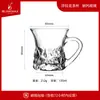 Taza de té con asa pequeña, gruesa, resistente al calor, para el hogar, para bebidas, leche y vidrio con asa, venta al por mayor