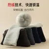 Meias Espessas de 60g para Homens, Meias Térmicas de Isolamento para Outono e Inverno, Meias até a Panturrilha com Estilo Japonês, Desodorantes, Forradas com Lã, para Aquecimento do Piso