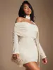 Nuevo Vestido Cruzado de un Hombro para Mujer 2026, Verano con Cuello Halter y Cinta, Texturizado Ajustado Bodycon Corto