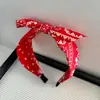 Diadema Cruzada de Estilo Étnico Retro para Mujer de Ala Ancha, Elegante Accesorio para el Cabello para Salir, Diadema de Orejas de Conejo, Diadema Alta para Lavarse la Cara