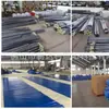 Toldo deslizante móvil, cobertizo móvil para almacén grande, toldo plegable retráctil, toldo impermeable para exteriores, cobertizo de estacionamiento parasol