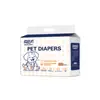 Pañales para Perros, Pañales, Pantalones Menstruales, Toallitas Desechables para Perros Machos y Hembras que Cambian de Color para la Tía, Lote de Pañales para Perros Machos