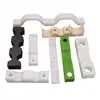 Grampos de Nylon de Furo Único e Duplo, Grampos de Cabo de Plástico de Fileira Dupla, Grampos de Tubo de Fio de Alta Tensão Isolados e Retardantes de Chama, Grampos Mecânicos