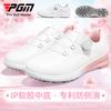 Sapatos de Golfe PGM Sakura Femininos Tênis Impermeáveis Antiderrapantes Leves com Botão Confortáveis Amortecimento Sem Pregos