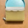 2026 Cartera Simple de Cremallera Corta Estilo Japonés Moda Nueva para Mujer Bolsa Multifuncional para Monedas y Tarjetas de Identificación