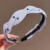 Diadema de corona alta para mujer, nuevo modelo 2026, diadema antideslizante para lavarse la cara, de ala ancha con dientes, pinza para el pelo, accesorio de pelo simple