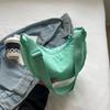 Bolsa tipo Dim Sum Modelo Nuevo 2026 Bolso de Lona de Hombro Único para Mujer Verano Versátil de Nailon Cruzado Pequeño Bolso Cruzado Simple Ligero