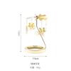 Lanterna de Vela Rotativa 7,5 CM Vela de Aromaterapia Vela Giratória Castiçal Ornamentos de Presente de Aniversário Castiçal