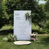 Decoraciones de primer cumpleaños estilo coreano para niños y niñas, decoración de ambiente universal, accesorios para ceremonia de cumpleaños infantil, tablero KT de cumpleaños
