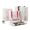 Bolsa de Lona Bolsa de Algodão Logo Impresso Personalizado Bolsa de Compras Ecológica Bolsa de Mão Tote Fabricante Bolsa de Algodão Impressão Personalizada