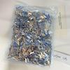 1440 Piezas de Joyería de Diamantes Planos para Uñas, Lujo Ligero, Elegantes Diamantes Azules para Uñas en Forma de Ojo de Caballo Torcido Mini Grandes y Pequeños