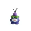 Adorno de aromaterapia de monstruo morado para mesa de entrada de sala de estar, decoración difusora para ambiente del hogar, decoración de fragancia personalizada