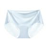 Ropa Interior Sin Costuras de Seda de Hielo para Mujer, Entrepierna Antibacteriana de Seda de Mora, Nuevo Estilo Delgado de Verano 2025 Braguitas para Niñas de Cintura Media