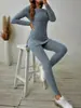 Traje de Calça Fashion Manga Longa Gola V Dividida Lazer Primavera 2025 Estação Independente Transfronteiriça Europa e América temu Amazon