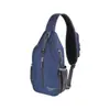 Bolso Cruzado de Hombro Nuevo Transfronterizo Verano Tendencia Exterior Multifuncional Tela Oxford Calidad Bolso de Pecho para Hombre Venta al por Mayor