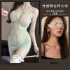 Man Yu Roupa Íntima Sexy, Peça Única Transparente Sexy e Quente com Entrepernas Rasgável, Não Precisa Tirar, Serviço de Entrega de Peça Única W83