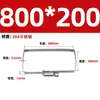 Acero Inoxidable 304 Abrazadera Rectangular Cable de Puente Conducto para Ingeniería Fotovoltaica Abrazadera para Tubo Hebilla de Fijación para Tubo Cuadrado