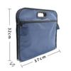 Bolsa de Arquivo Portátil de Tecido Oxford Bolsa de Arquivo com Zíper Maleta de Negócios Material Masculino Impermeável Bolsa para Reunião de Escritório Impressão