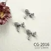 Luxo Leve Popular Arte de Unha Zircônia Diamante Laço Joia Streamer Francês Branco Pérola Cor K Versátil Acessórios de Diamante para Unhas