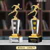 Trofeo de Cristal Personalizado y Medalla para Carrera de Relevos, Juegos Deportivos, Maratón y Campeonato de Carrera de Larga Distancia