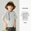 Camiseta de Manga Corta para Niños Duoduo, Top Fresco de Dinosaurio para el Verano para Niños, Nuevo Atuendo Elegante de Verano 2026 para Niños Mayores