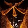 Luces de Estrella LED Modelado de Anillo de los Deseos Iluminación de Árbol de Paisaje Urbano Festival Luces de Anillo Circular Luces Decorativas de Exterior