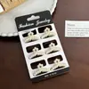 Pasador de perlas transfronterizo pinza pequeña pinzas de tiburón clip para flequillo femenino clip lateral accesorios para el cabello pasador joyería al por mayor